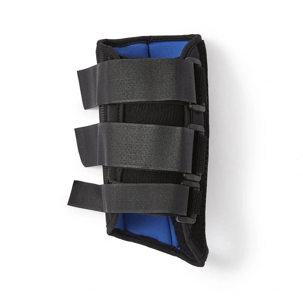 Wrist Splint ComfortForm Palmar Stay, Aluminum/Foam/Lycra, Black, Right Hand XS